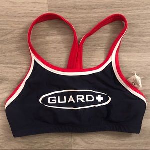 Lifeguard swim top TYR xs